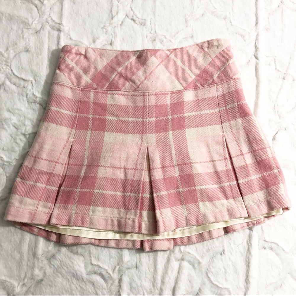 5/$25 • Old Navy • Pink Plaid Skirt